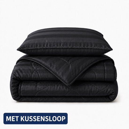 Decoware Hotel Velvet Antraciet dekbed zonder overtrek