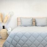 HappyBed Premium Pebble Grey katoenen dekbed zonder overtrek 200x200