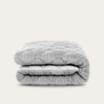 HappyBed Teddy Plush Grey dekbed zonder overtrek 240x220