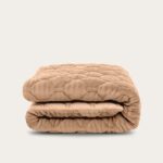 HappyBed Teddy Plush Taupe dekbed zonder overtrek