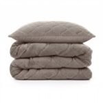 Sleeptime 2 in 1 Teddy Premium Dekbed Taupe Grijs