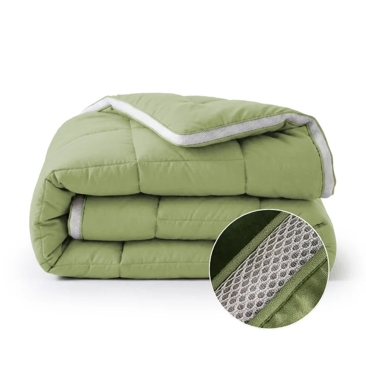 Sleeptime Lazy Dekbed Zonder Overtrek 3D Air Groen