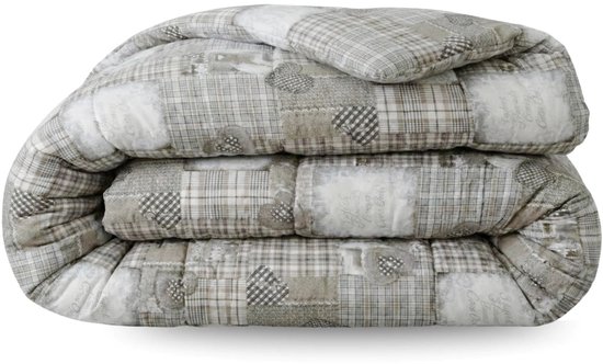 Zelesta Comfort Design zomerdekbed zonder overtrek Patchwork Hearts