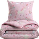 Zelesta Comfort Kids dekbed zonder overtrek Rainbow Unicorn