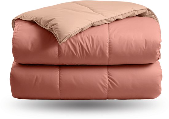 Zelesta Deluxe Duo dekbed zonder overtrek Zalm Perzik