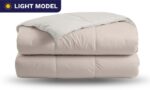 Zelesta Premiumbed Light zomerdekbed zonder overtrek Silk Coconut Cream