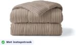 Zelesta Pure Design dekbed zonder overtrek Brown Stripes