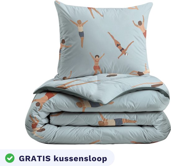 Zelesta Pure Kids kinderdekbed zonder overtrek Swimmers