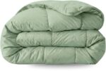 Zelesta Pure katoen dekbed zonder overtrek Natural Green