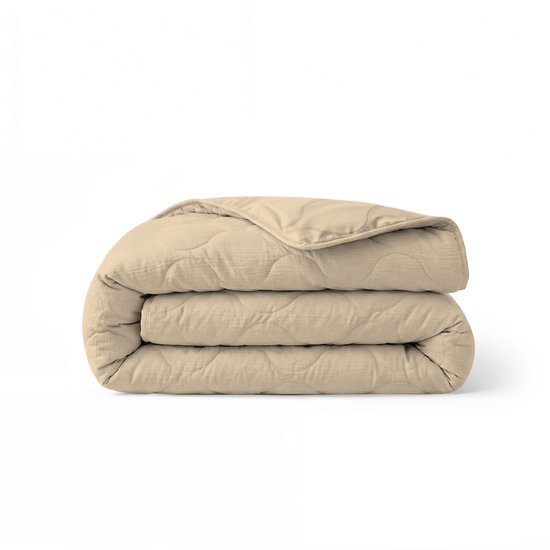 Zelesta Special Mousseline zomerdekbed Zacht botergeel